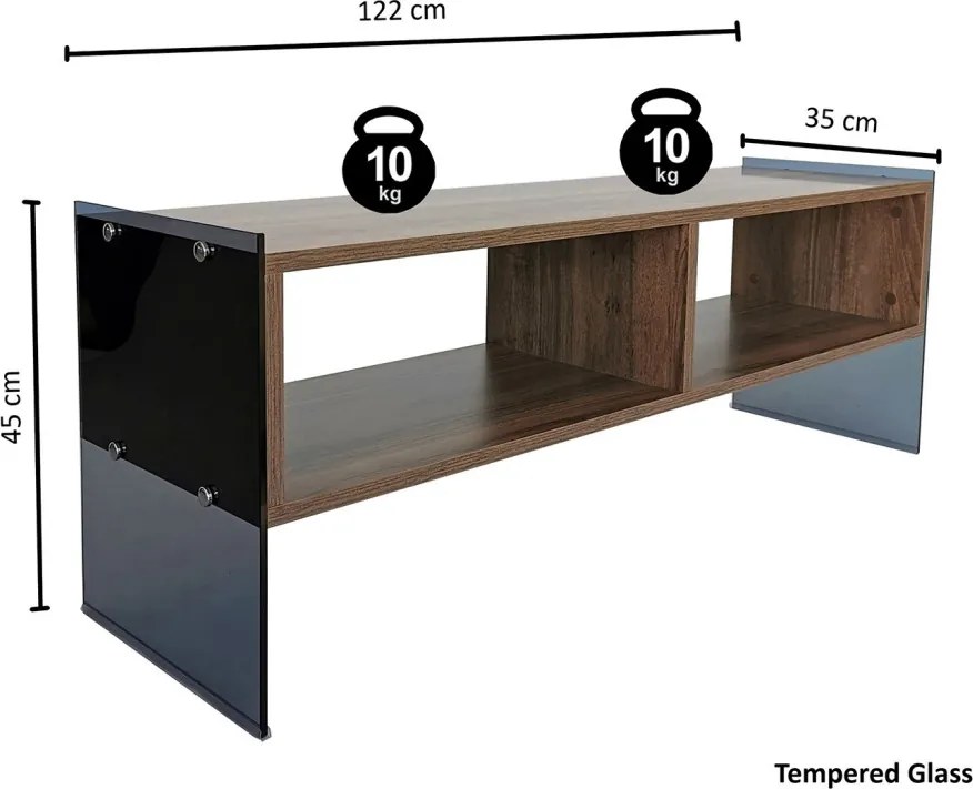 TV-állvány, 120 cm – TV405