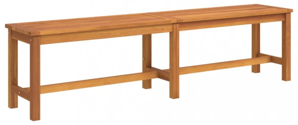 tömör akácfa kerti pad 180 x 35 x 45 cm