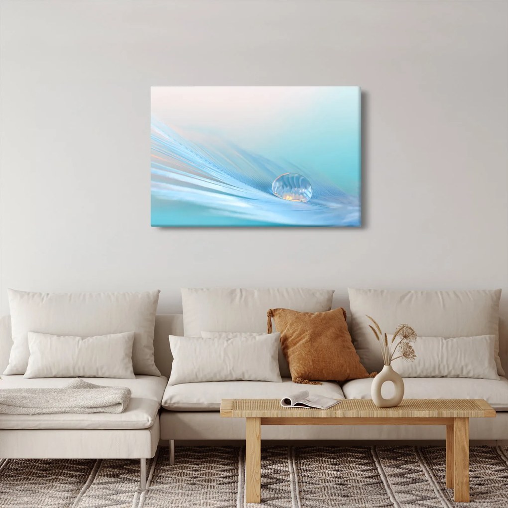 Kép - Kék csepp (90x60 cm)