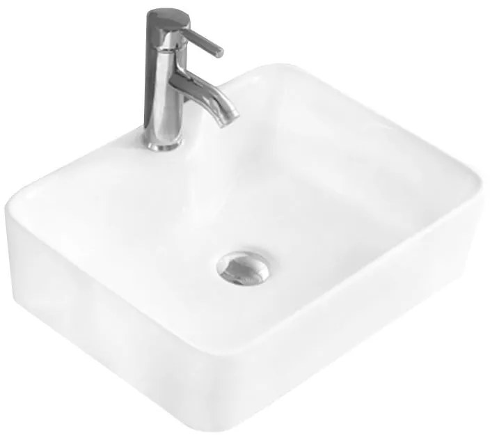 Mexen Eva pultra helyezhető mosdó 48 x 37 cm, fehér - 21424900