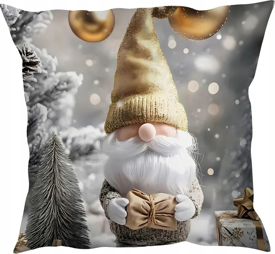 Karácsonyi Párnahuzat 40X40 Dekoratív Ajándék Karácsonyi Díszpárnahuzat 113