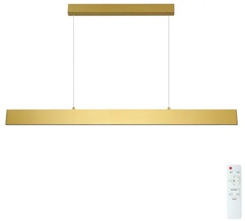 Brilagi - LED Dimmelhető csillár zsinóron SLIMLINE LED/40W/230V 3000-6000K arany + távirányító