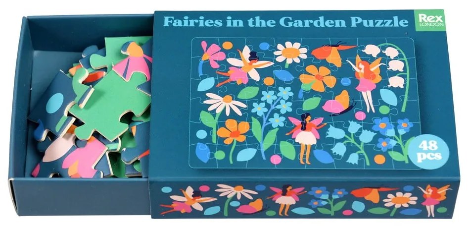 Puzzle (darabszám 48) Fairies in the Garden – Rex London