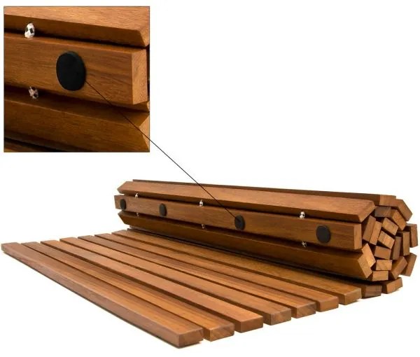 Casaria® Akácfa fürdőszobai alátét