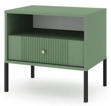 ISEO STOLIK NOCNY IS06 SMOKE GREEN/CZARNE NOGI 5W