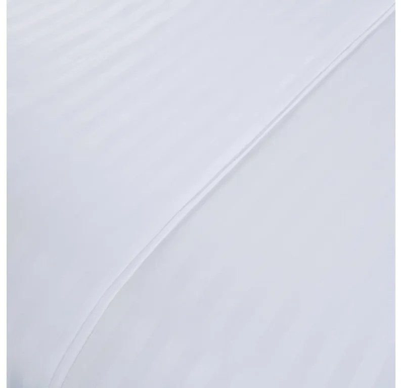 JASMINE fehér - 2 cm csíkos mikroszálas hotel ágyneműhuzat Ágyneműhuzat mérete: 70 x 90 cm | 140 x 220 cm