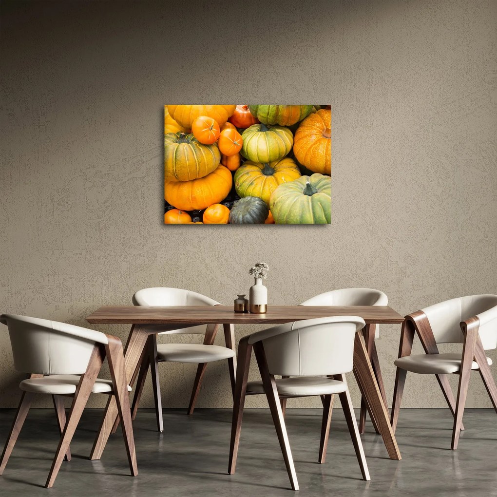 Kép - Őszi sütőtök (70x50 cm)