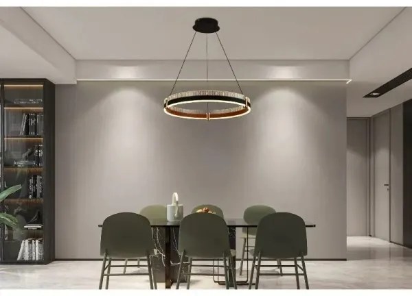 LED állítható fényerejű csillár kábellel LED/80W/230V 3000-6500K + DO