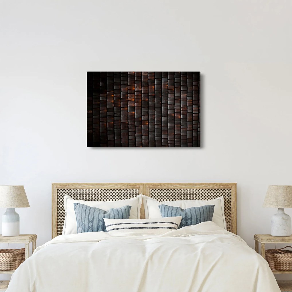 Modern absztrakt kép (90x60 cm)