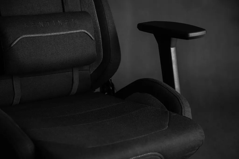 Gamer szék Sentinel, fekete és szürke