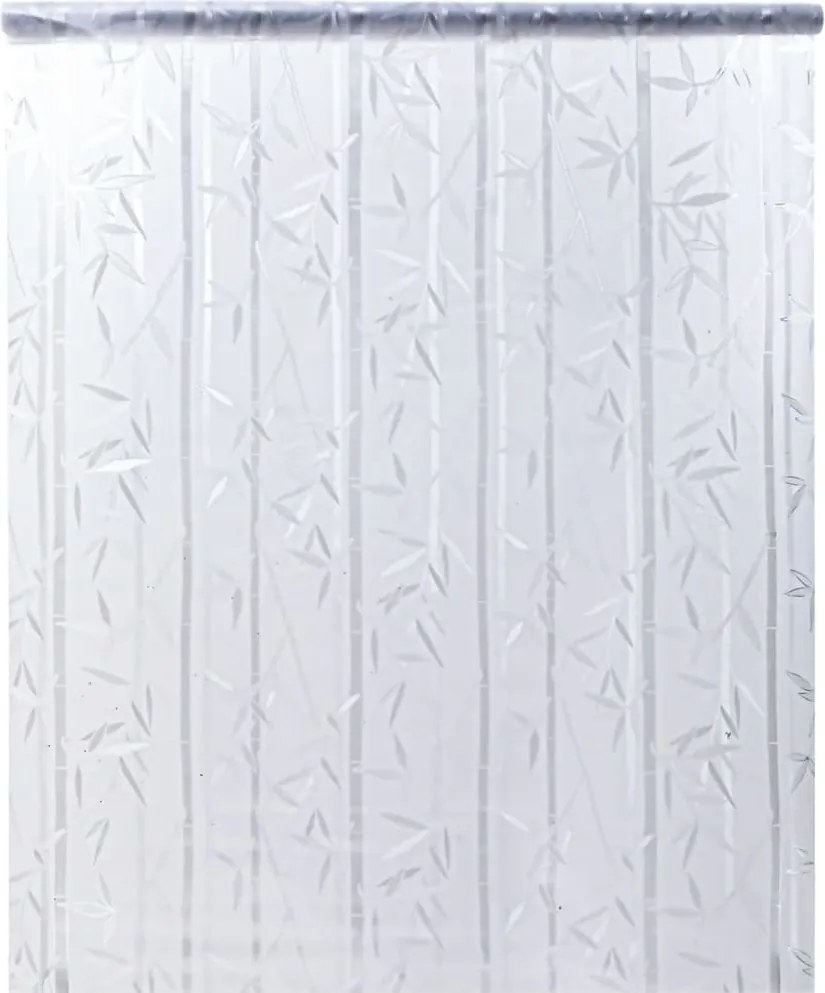 vidaXL matt bambusz mintás PVC ablakfólia 45 x 500 cm