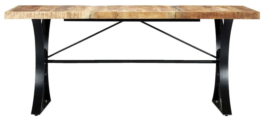 Tömör mangófa étkezőasztal 180 x 90 x 76 cm