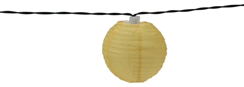 ProGarden napelemes lánc színes LED lámpákkal, 3 m, meleg fehér