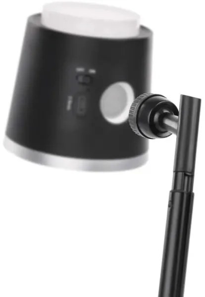 LED Dimmelhető újratölthető asztali lámpa 4in1 LED/6W/3,7V 3000K/4000K/6500K fekete