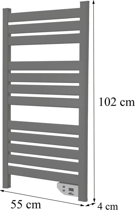 Elektromos törölközőszárító radiátor 500W