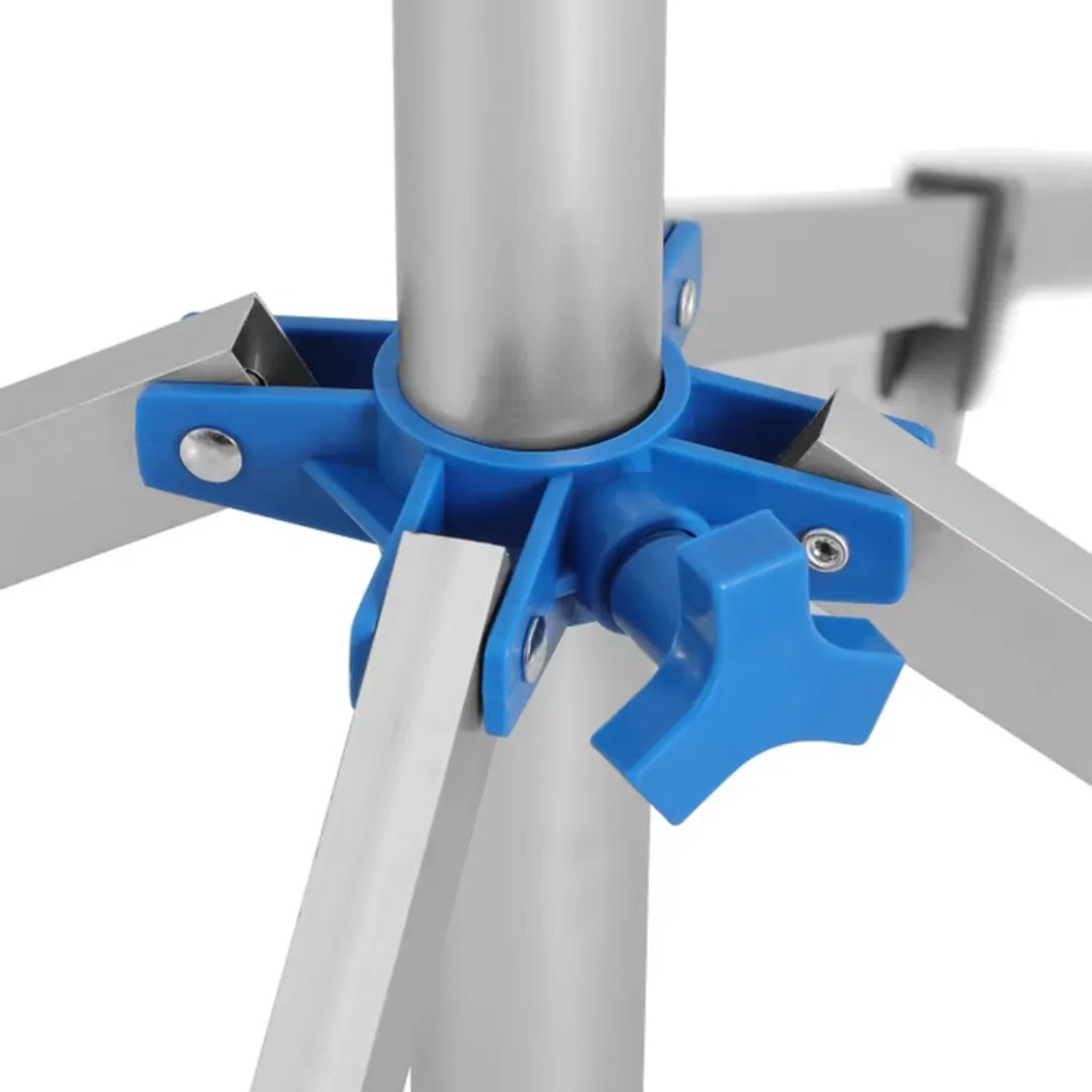 FALCO alumínium ruhaszárító állvány, 103×168 cm, ezüst Monzana