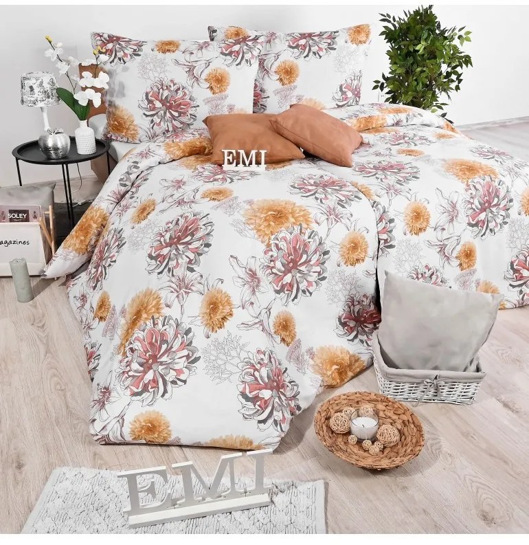 EMI Sofia szatén ágyneműhuzat, A standard egyszemélyes ágy szett tartalma: 1x 140x200 + 1x 70x90