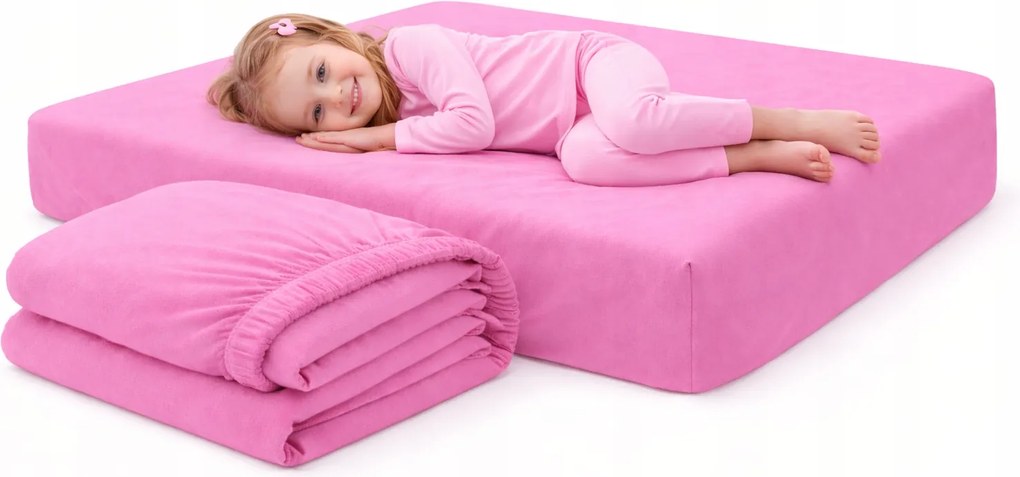 Lepedő 80x160 Jersey Gumi Gyerekágyhoz Színek Lengyel