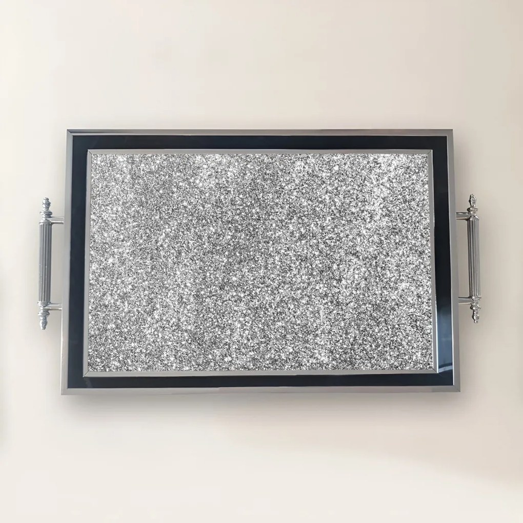 Üveg tálca, 38×24 cm – TPG9646