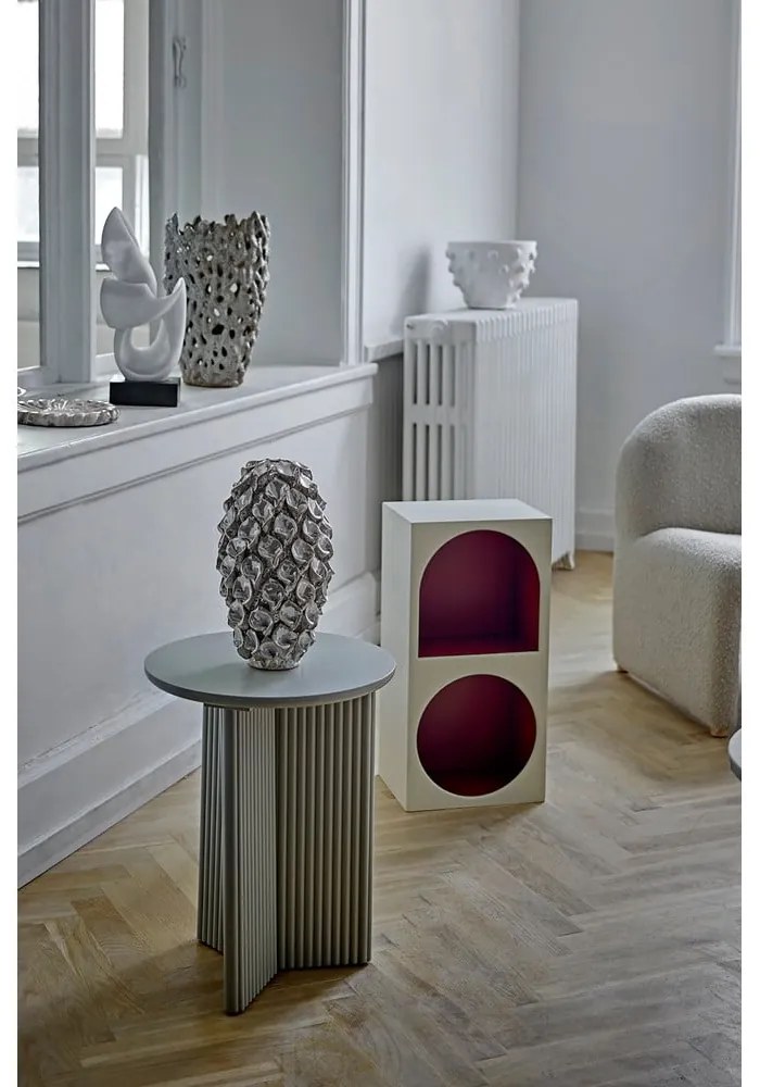 Piros-fehér fali könyvespolc 30x60 cm Graphia – Bloomingville