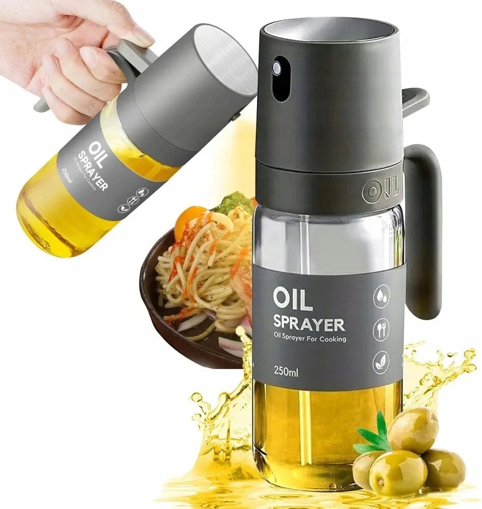 Olajmosó Konyhai Olaj Adagoló Üveg Spray Új Mechanizmus