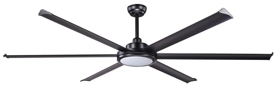 FARO 34203-130 - LED Mennyezeti ventilátor ROTTERDAM XL LED/32W/230V fekete átm. 200 cm+RC