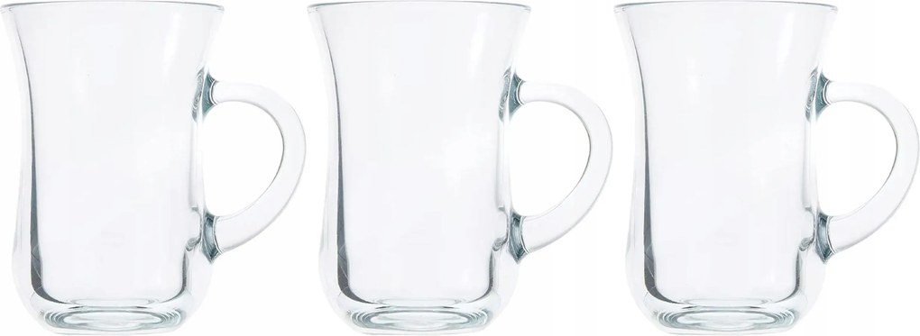 Pohár Teás Pohár Török Tulipán 3 Db-os Szett 175 ML