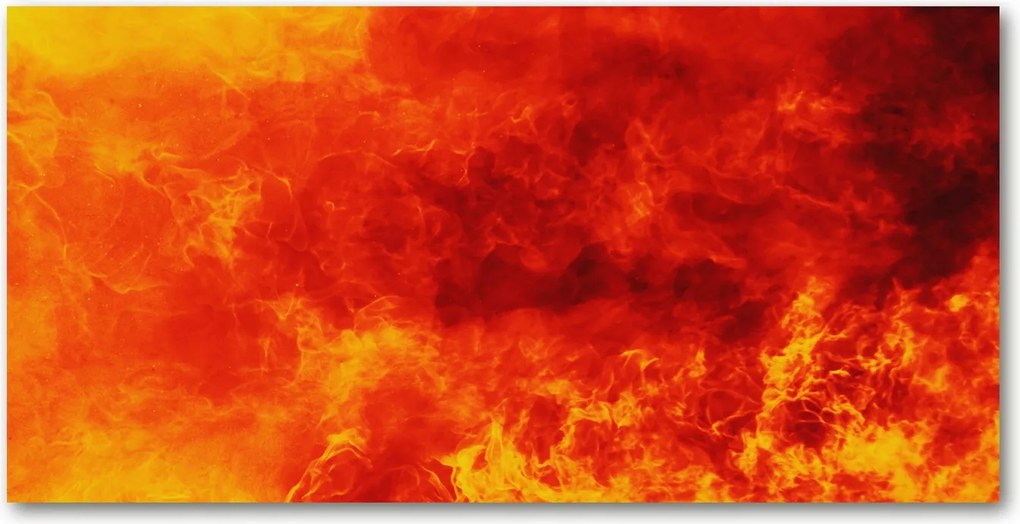 Panel a konyhabútor között Lángok 120x60 +ragasztó