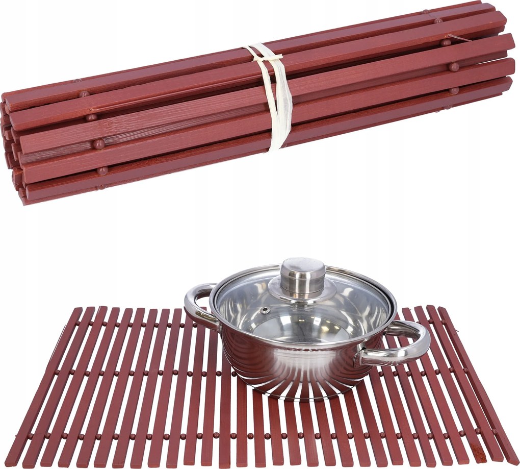 Edényalátét bambusz védőalátét 30x45 cm asztalszőnyeg