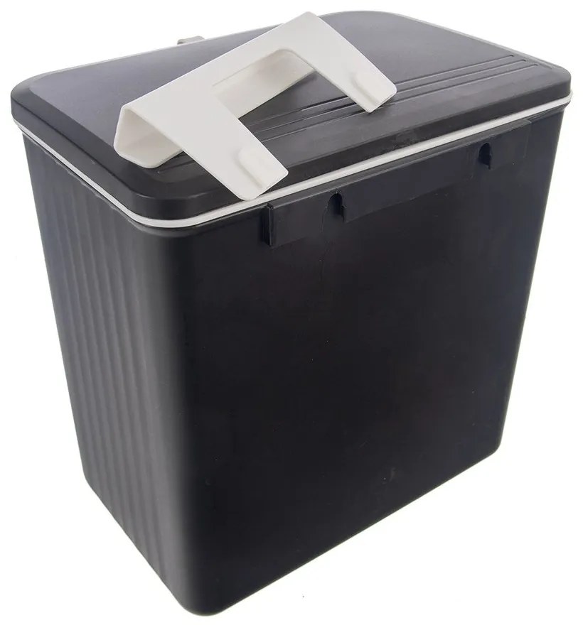 Fekete műanyag szemetes 13 l – Orion