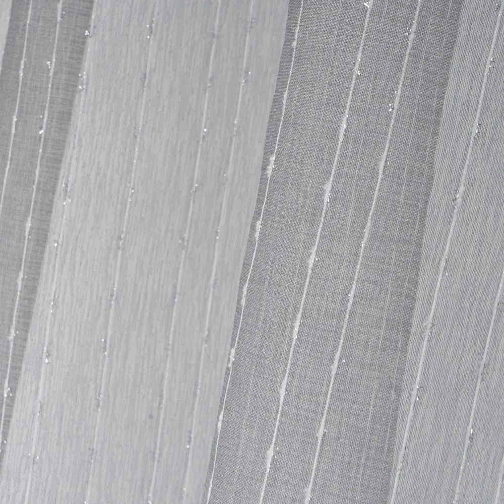 Szürke fényáteresztő függöny 140x260 cm Vertical Thread – Casa Selección