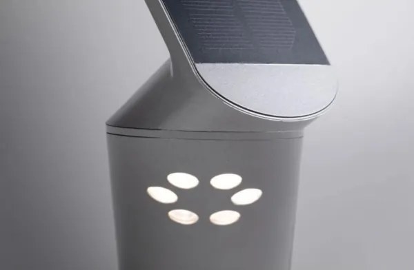 Paulmann 94261 - LED/1,2W IP44 Napelemes érzékelős fali lámpa ILIAS 3,7V