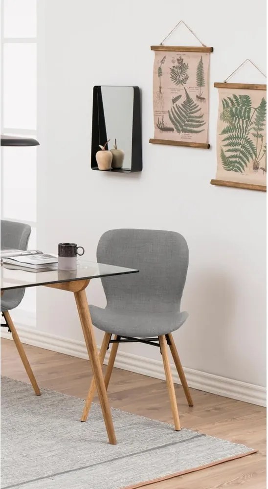 Batilda 2 db világosszürke étkezőszék - Actona