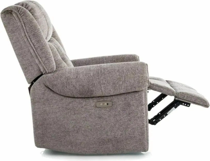 Parys Raven elektromos dönthető fotel szürke