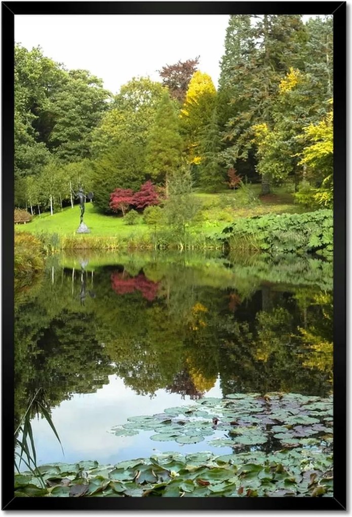 Poszterek keretben 40x60 Park tükröződés