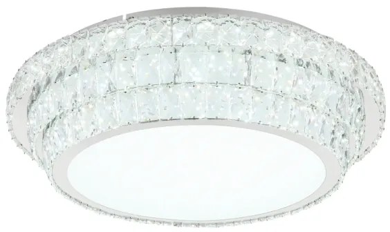 Globo 68157-58- LED dimmelhető mennyezeti lámpa KLARA 58W/230V 2700-6000K átm.60cm fehér+távirányító