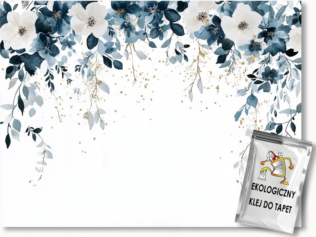 Fotótapéta Flizelina Akvarell Természet Kert Virágok Füzér 368x254 ragasztó