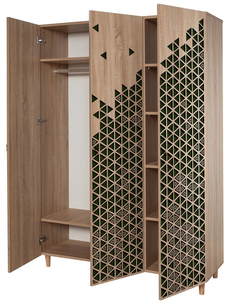 Ruhásszekrény Modella 121 (szonoma tölgy). 1088280