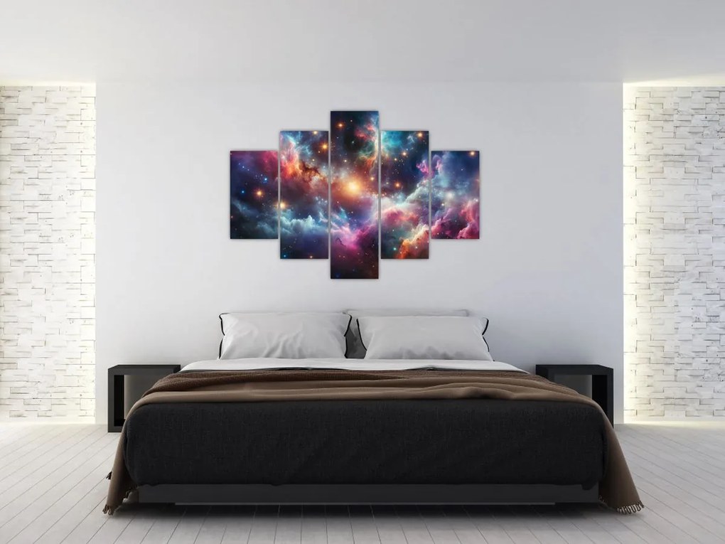 Kép - Sötét univerzum (150x105 cm)