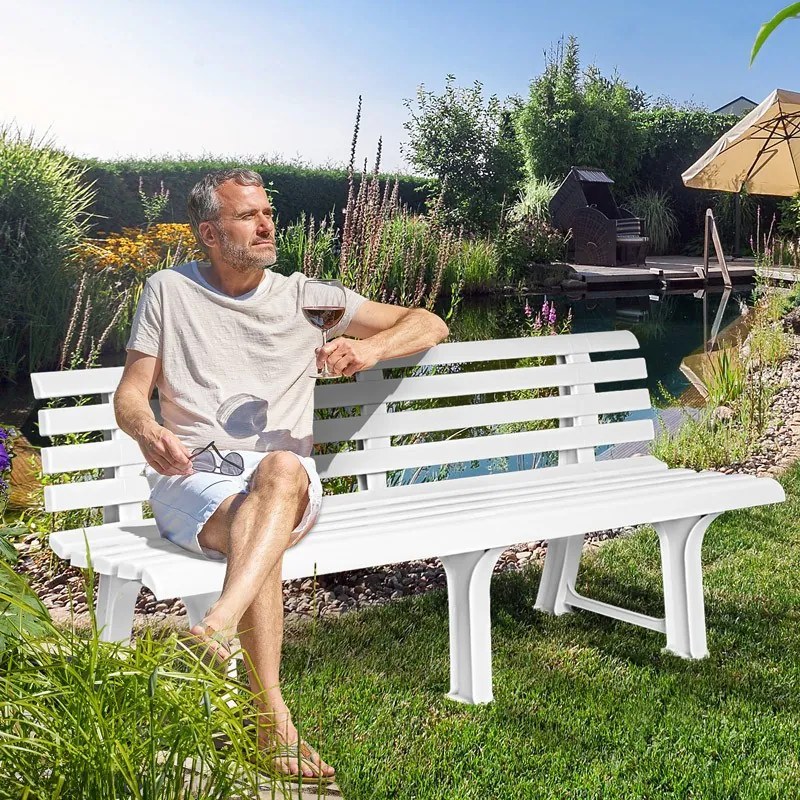 ORCHIDEA kerti pad, 145x49x74cm, fehér I.P.A.E-Progarden