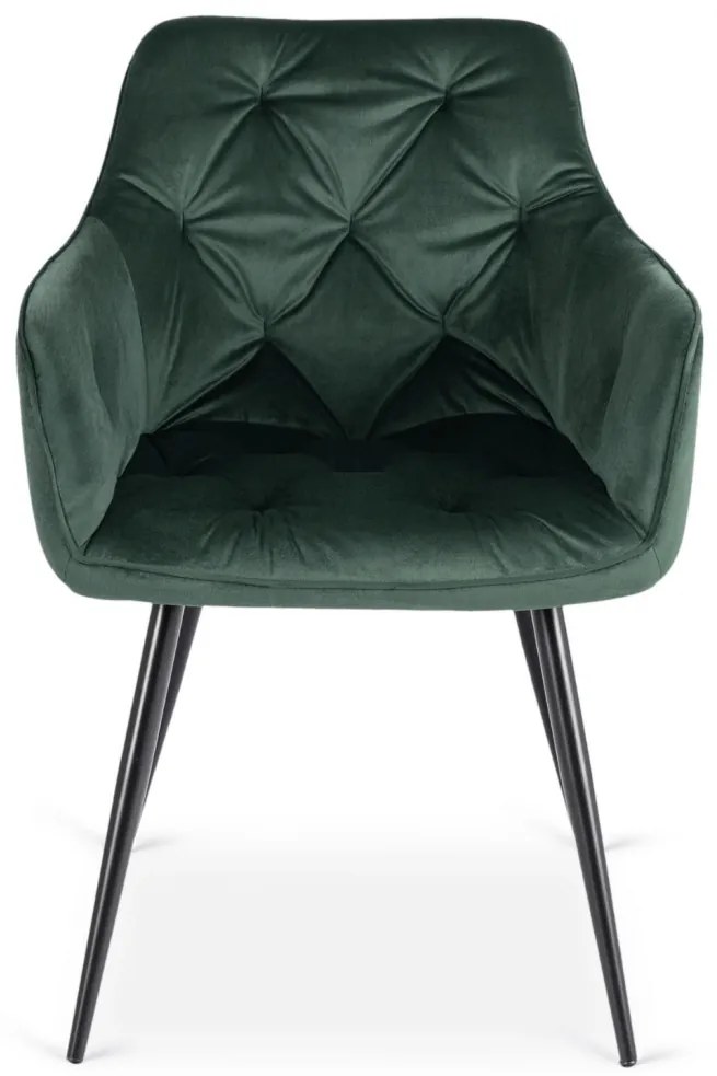 Zöld Bársony Étkezőszék. MODESTO