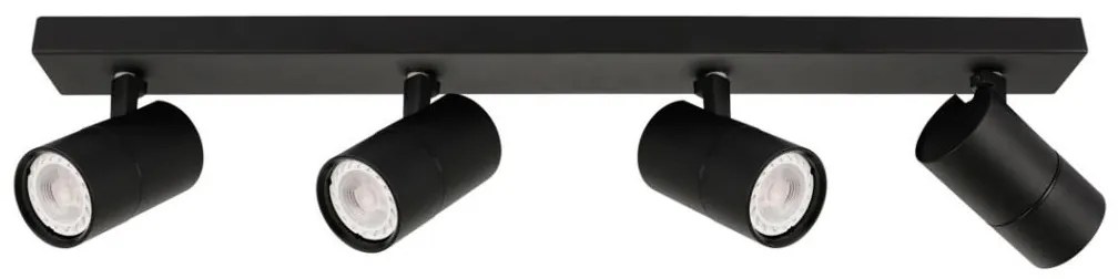ITALUX SPL-2813-4B-BL - Spotlámpa LACONI 4xGU10/35W/230V fekete