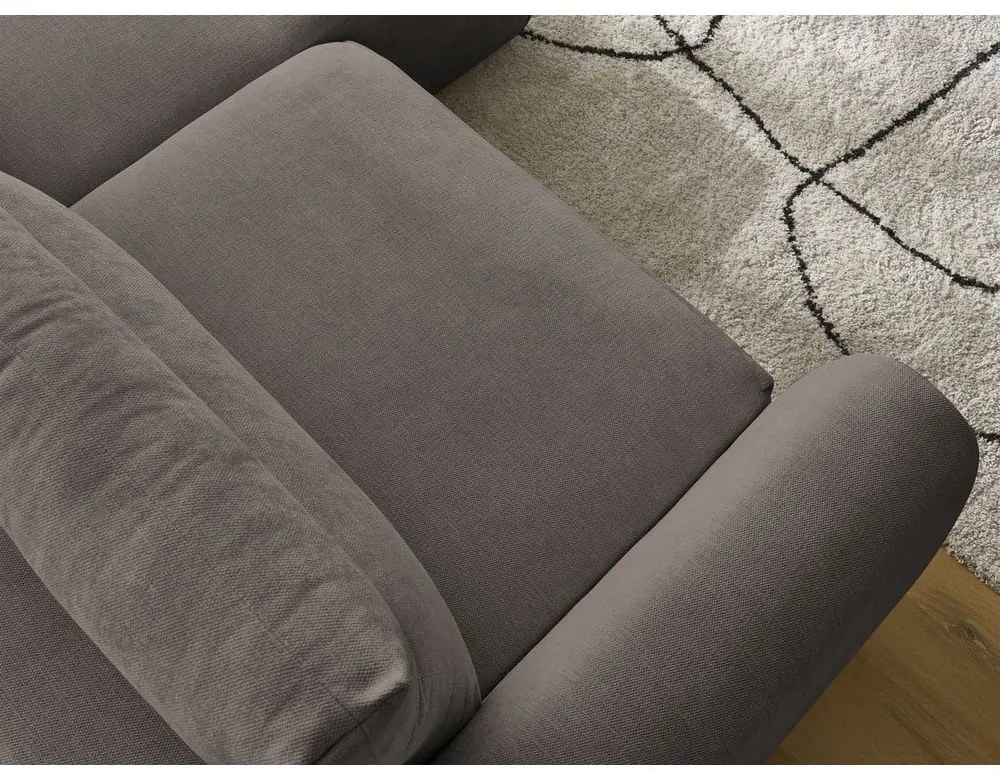 Barna sarokkanapé Aden – Bobochic Paris