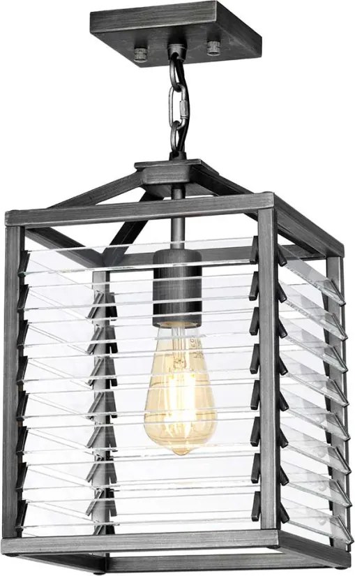 Elstead Lighting Louvre LOUVRE-1P Függőlámpa 1x60W/E27