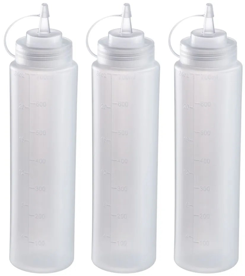 Westmark adagoló palack készlet, 700 ml, 3 db