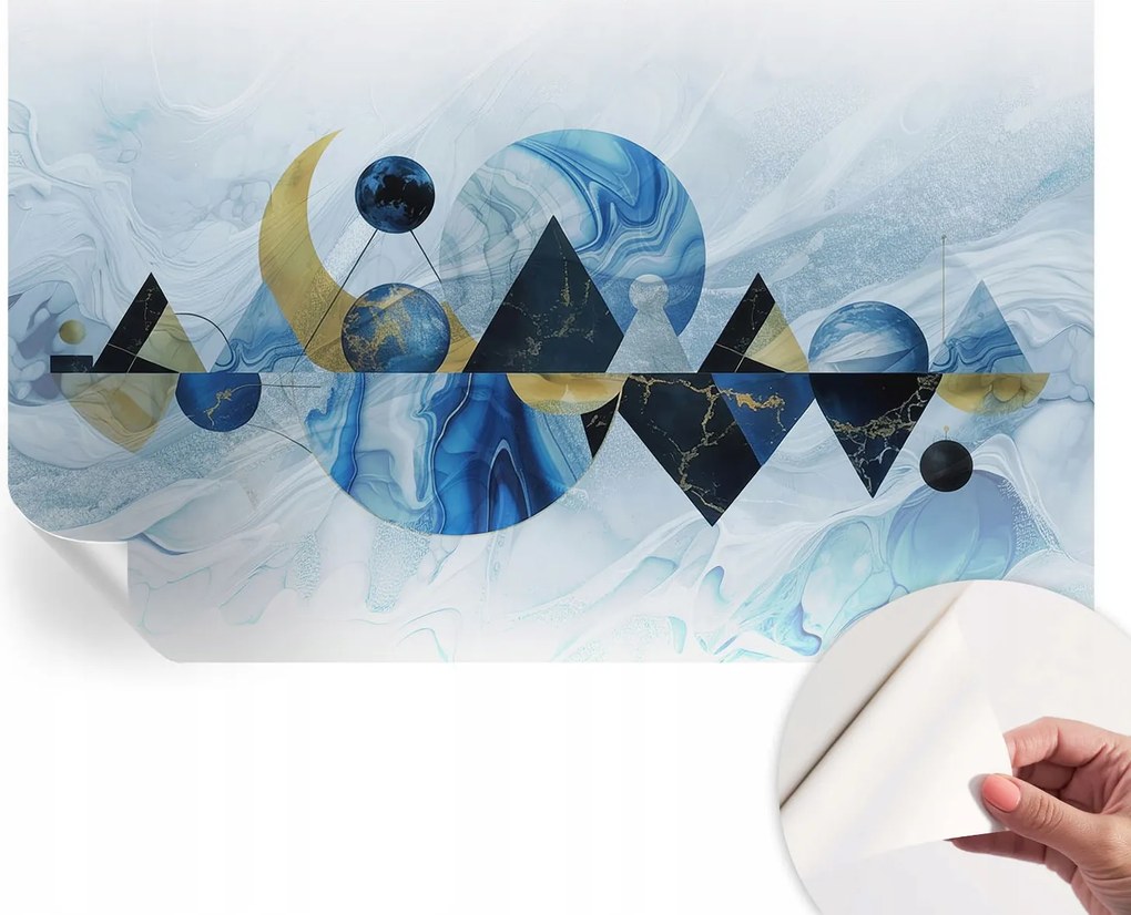 Divatos öntapadós fali tapéta Kozmikus elegancia 416x254 cm