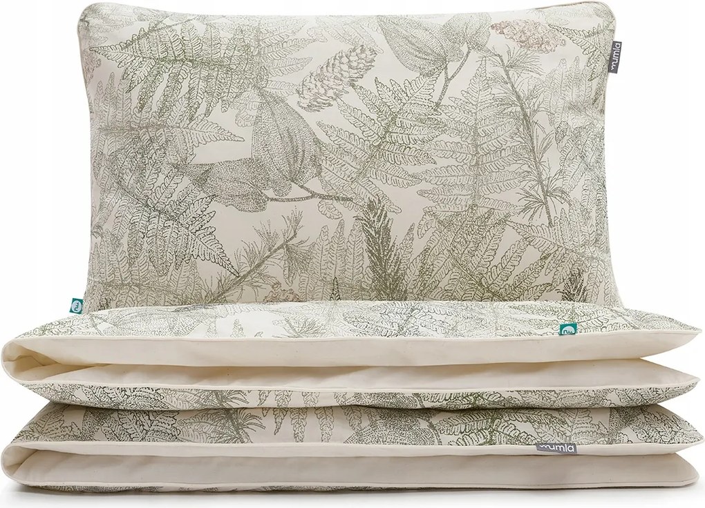 Erdei gyapjú ágyneműhuzat 140x200 cm 1x 60x50 cm Mumla