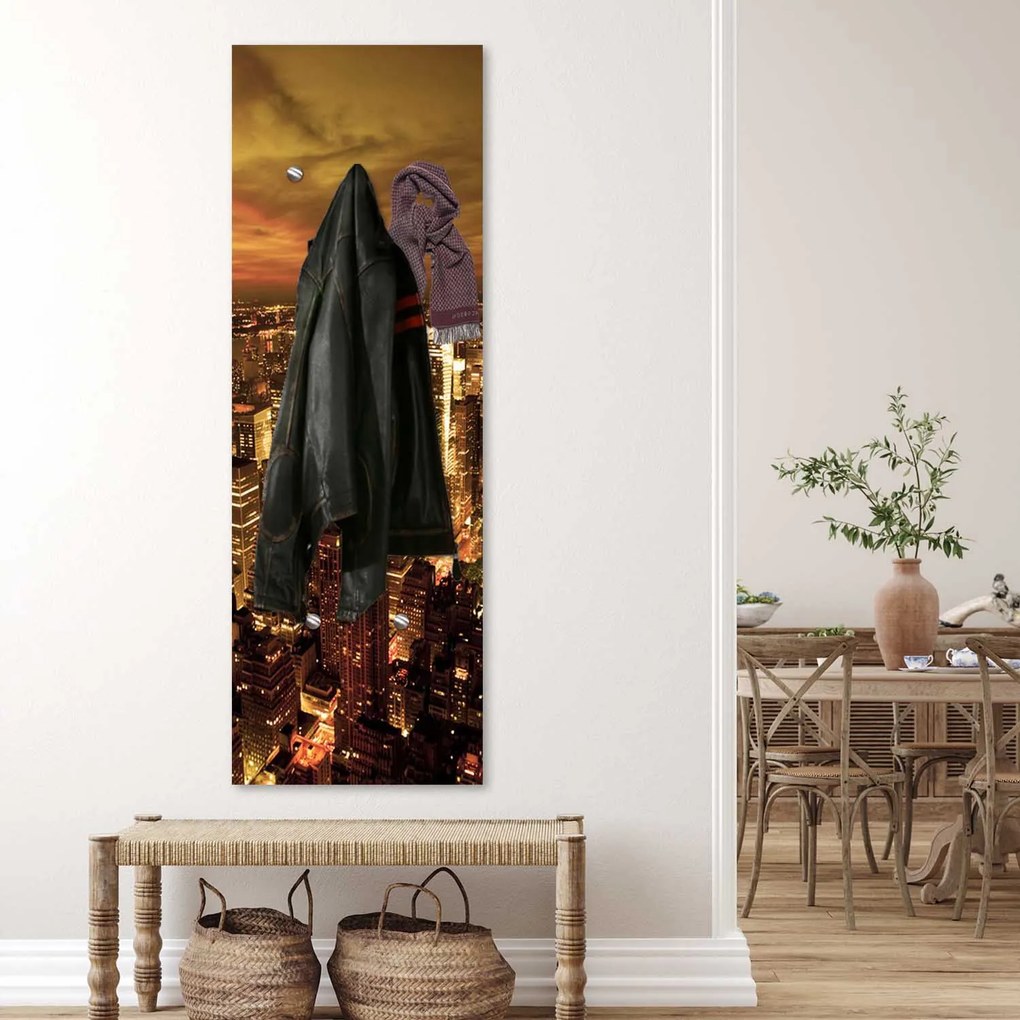 Gario Fali fogas New York City éjszaka Méret: 25 x 70 cm