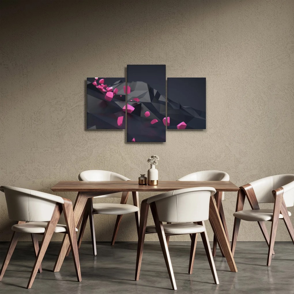 A 3D absztrakció képe (90x60 cm)