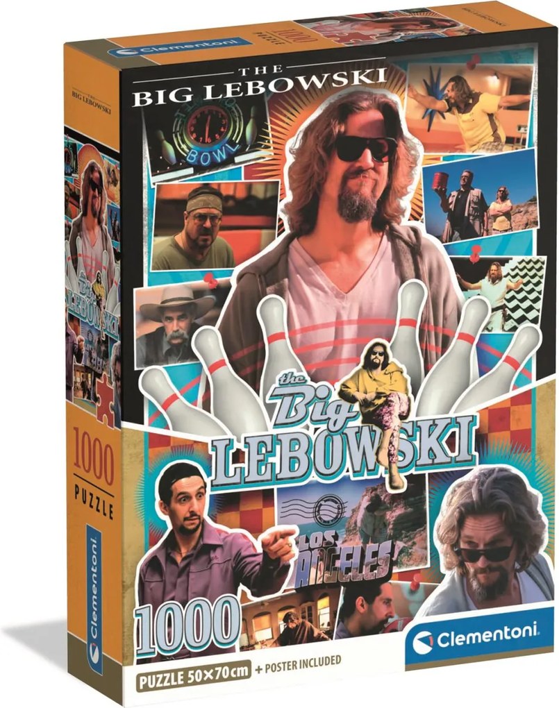 A nagy Lebowski The Dude 1000 db-os Compact puzzle Clementoni